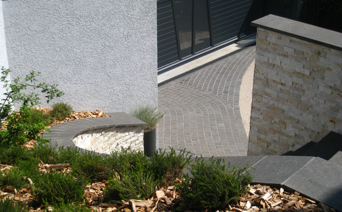 Garage forecourt